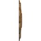 Ekena Millwork Deria Ceiling Medallion (Fits Canopies up to 6"), 20 1/4"OD x 1 1/2"P, Smokey Topaz Crackle CM20DRSTC - alternate 3